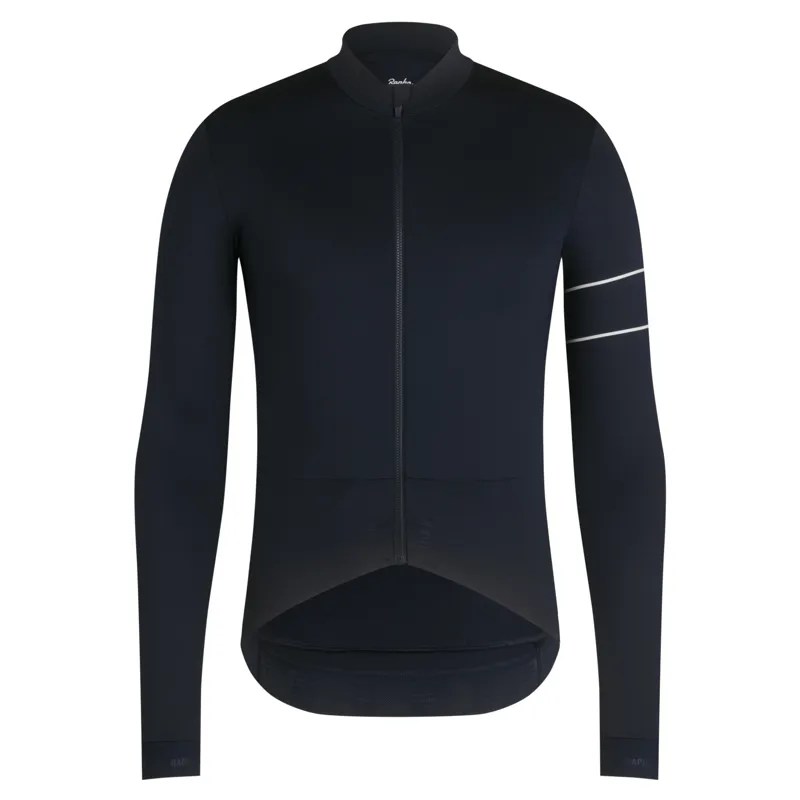 Rapha Men's Pro Team Long Sleeve Thermal Jersey in Dark Navy